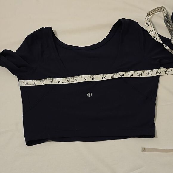 Lululemon Arise Cropped Long Sleeve *Black - Picture 4 of 7